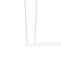 Eck-Kanal f.LED-Lichtlinie SLN2-C CL MRC L545WH