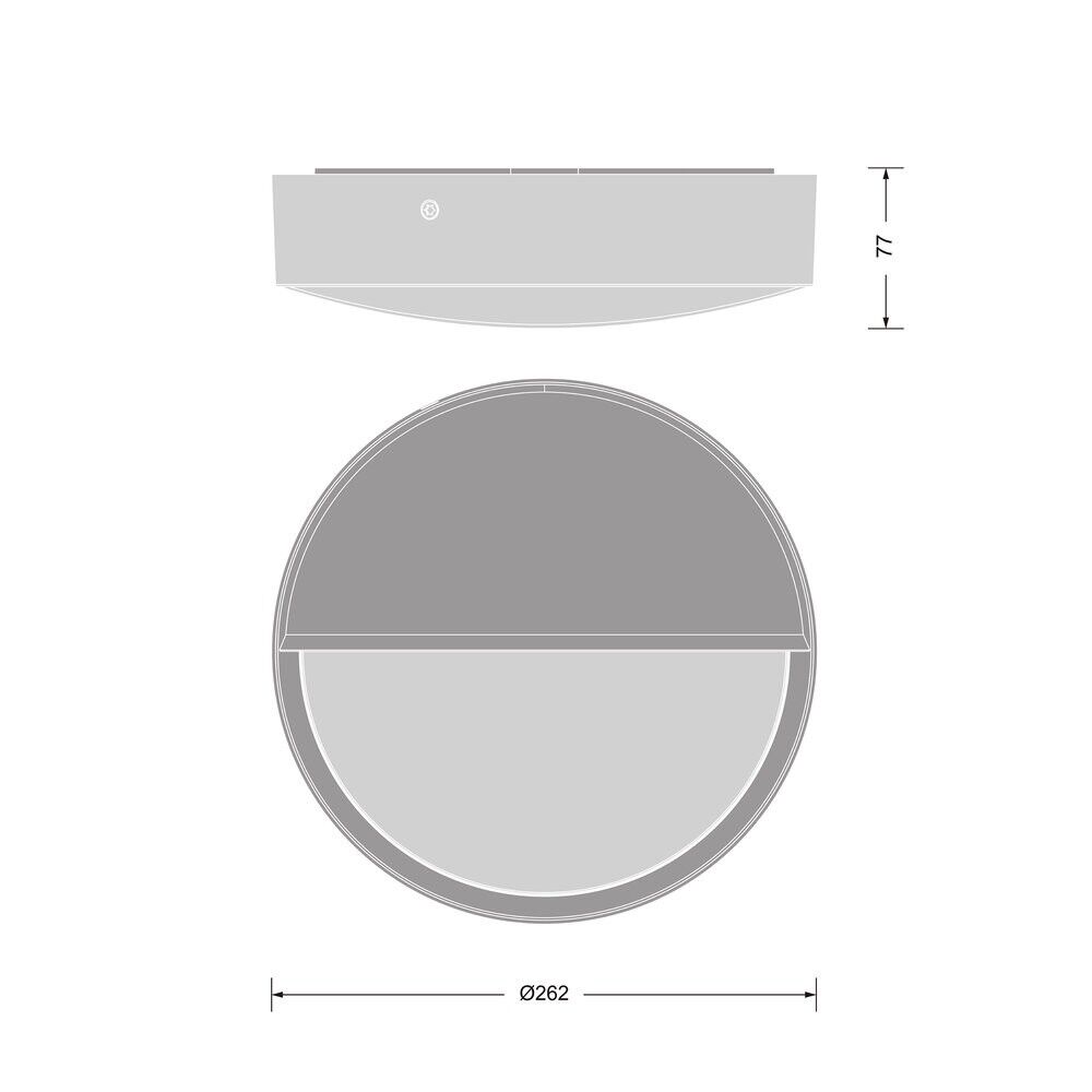 Halbabdeckung BLKHRDEyelid250BK