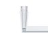 Eck-Kanal f.LED-Lichtlinie SLN2-C CL MRT L795WH
