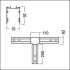 T-Kanal Verbinder SLN2 MRT T-CON BK