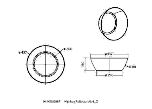 Reflektor Highbay Re #75379299