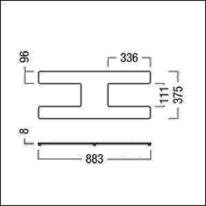 Leuchtenfuß ARTELEA SUPH-BASE WH