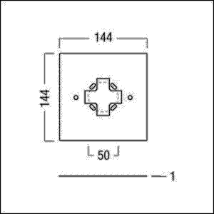 Montageblech RESCLITE C AD BESA