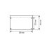 Piktogrammscheibe 1-seitig SLX24DIS #EN10079061