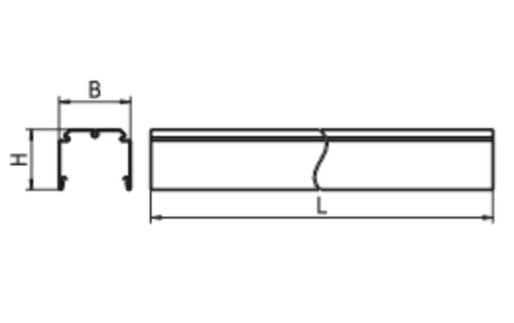 Tragschiene 7pol. VL2TM 3000-7 SI