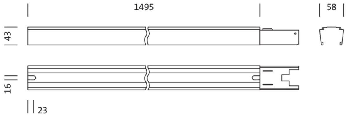 Tragschiene 5TR101C0Q