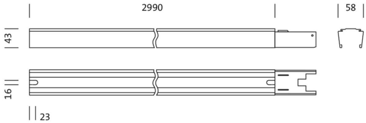 Tragschiene 5TR102C0Q