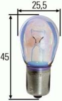 Fahrzeuglampe 24V15WBA15s