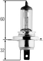 Fahrzeuglampe 24V75/70W P43t H4