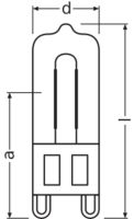 Halogenlampe G9 66748PRO 48W 240V G9