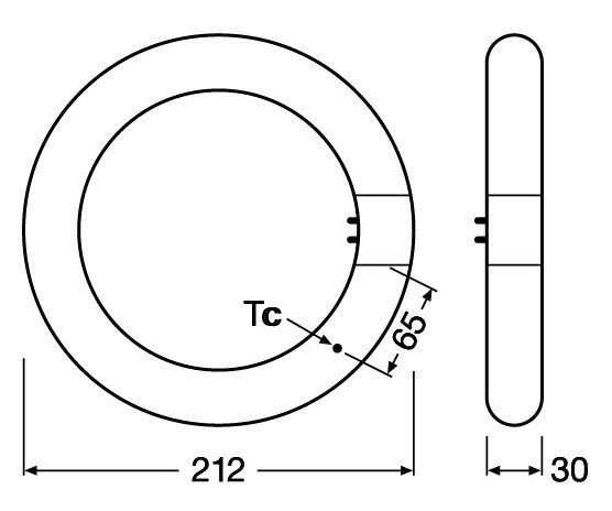 LED-Tube Ring T9 RL-T9 C22 865G10q EM LED-Tube Ring T9 RL-T9 C22 865G10q EM