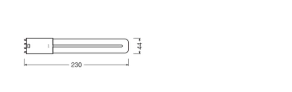 LED-Kompaktlampe f. EVG DULUXLEDL18HFV8W830