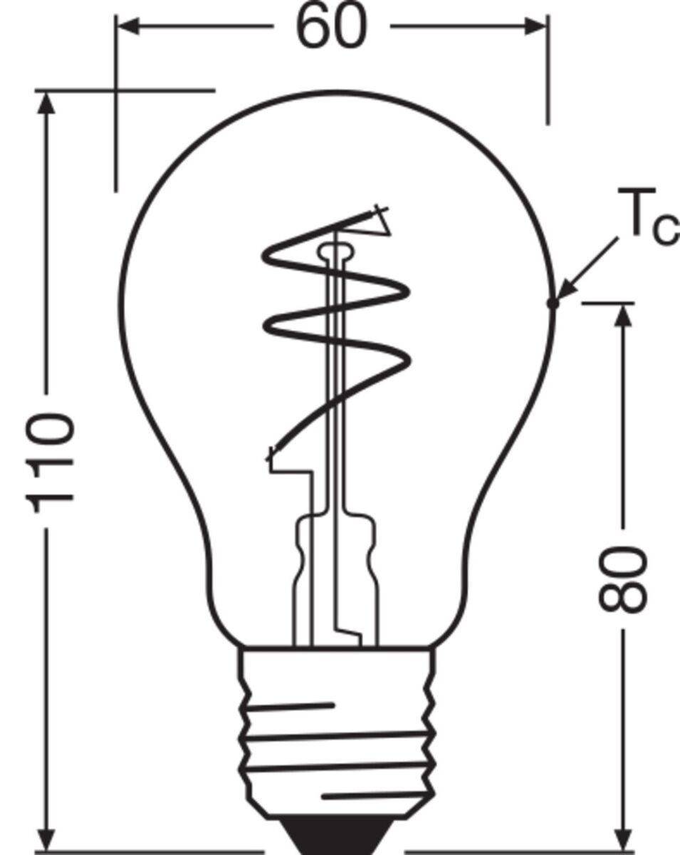 LED-Lampe Vintage1906 1906C #4058075836587