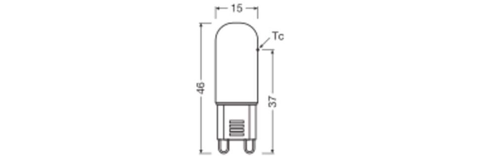 LED-PIN-Lampe G9 LEDPIN203201.8827CL