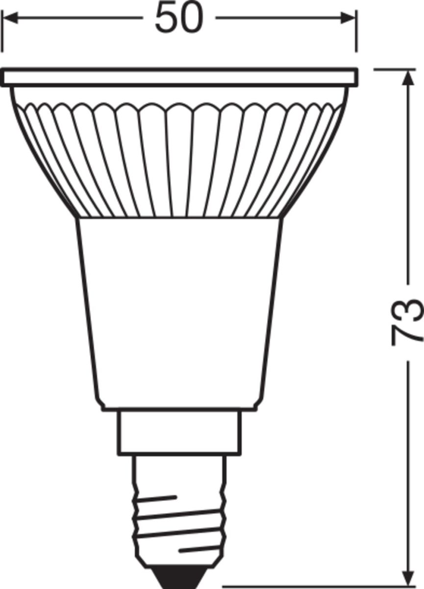 LED-Reflektorlampe PAR16 LEDP1650364.5827E14P