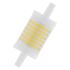 LED-Stablampe R7s 2700K 12,0W L=78mm