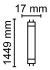 LED-Tube T5 HF RL-T5 80 HO 840G5 HF
