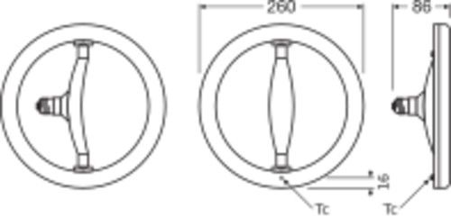 LED-Ringlampe E27 LED CIR.14,5827FRE27