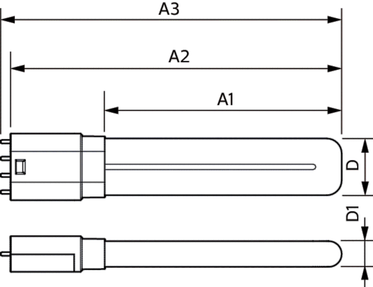 LED-Kompaktlampe f. EVG CoreLEDPLL #48676800