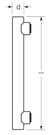 LED-Linienlampe opal RL-RAL2 35 827/O