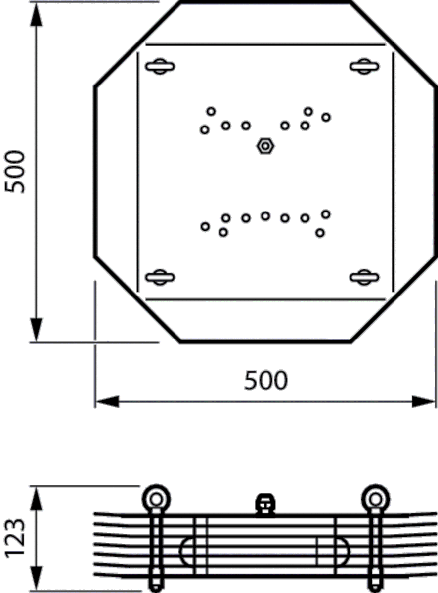 UV-C Anbauleuchte SM355P 4x #96503400