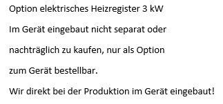 elektrisches Heizregister 2563842 elektrisches Heizregister 2563842