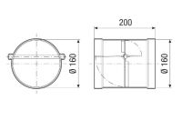 Verschlussklappe VKKI 20