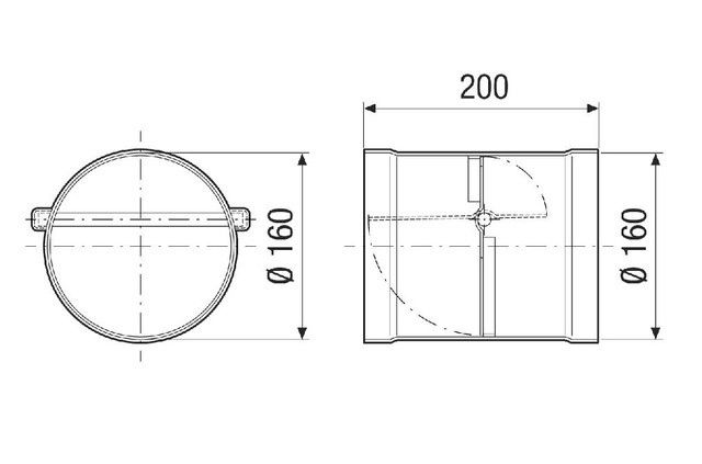 Verschlussklappe VKKI 20