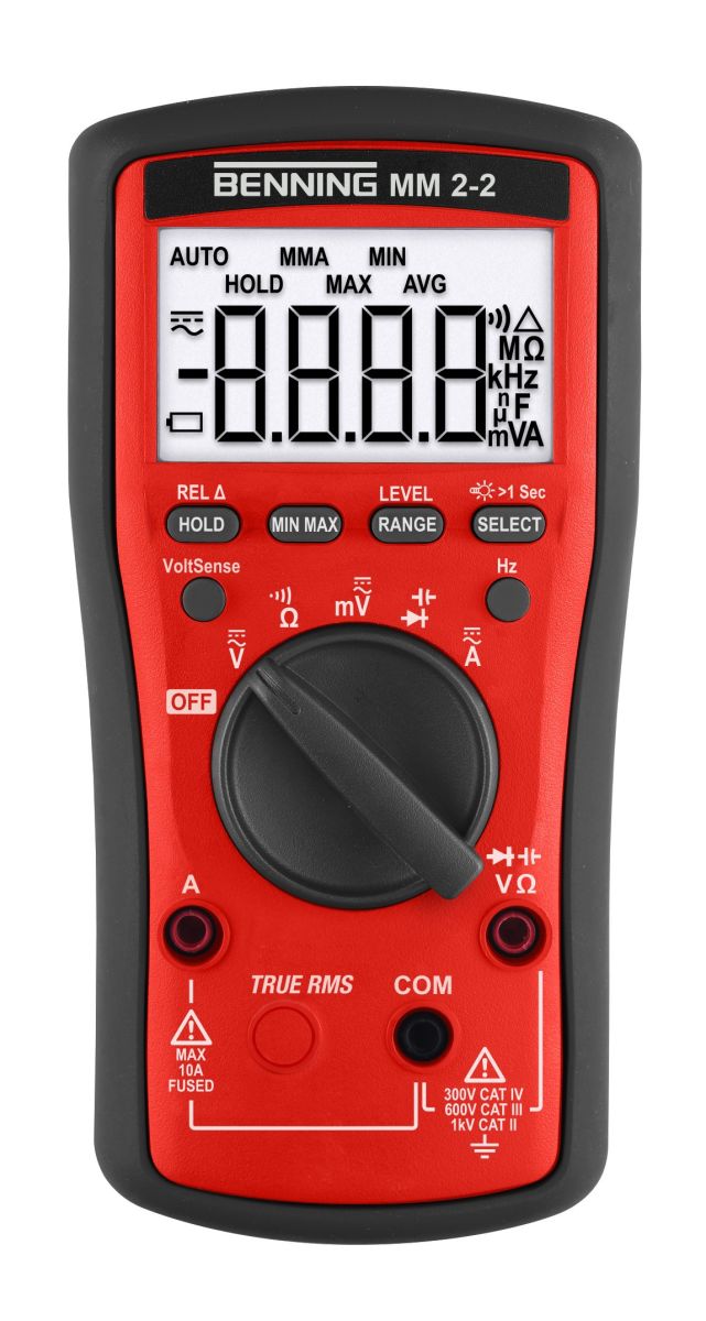 Trms Digital-Multimeter BENNING MM 2-2