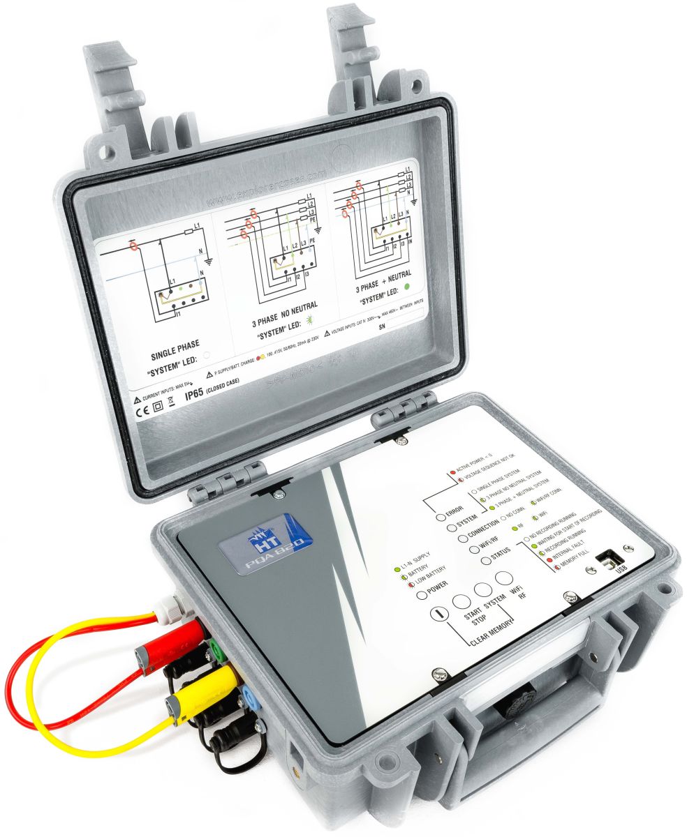 3-Phasen Datenlogger PQA820Ti