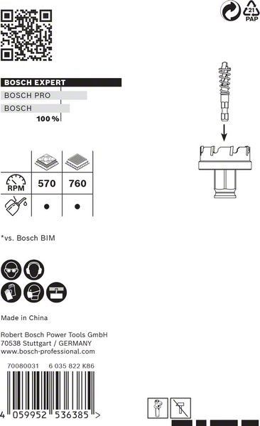 Lochsäge SheetMetal 2608900492