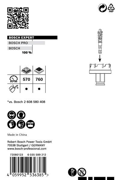 Lochsäge SheetMetal 2608900492