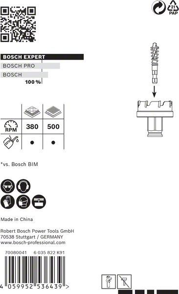 Lochsäge SheetMetal 2608900497