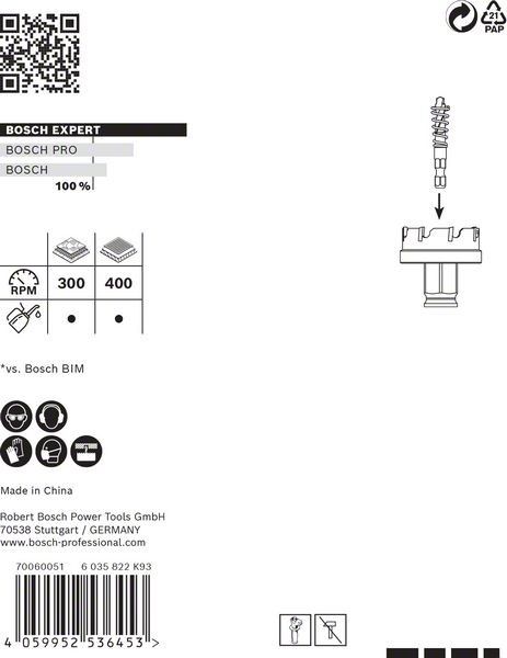 Lochsäge SheetMetal 2608900499