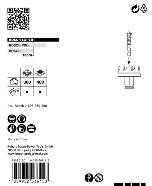 Lochsäge SheetMetal 2608900499