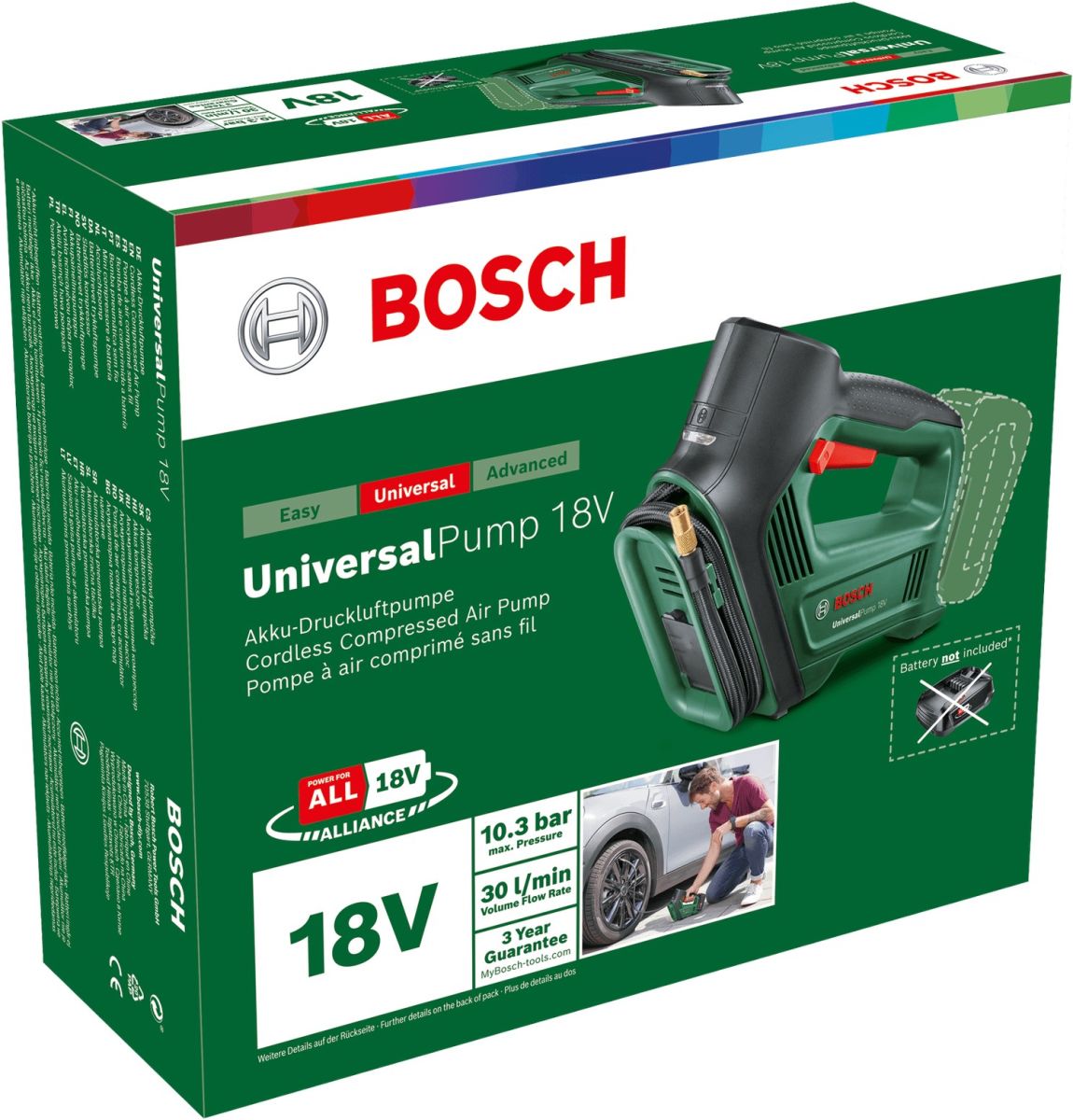 Akku-Druckluftpumpe 0603947100