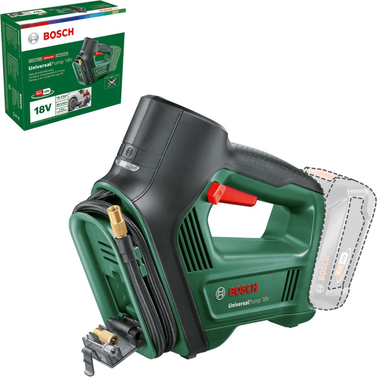 Akku-Druckluftpumpe 0603947100