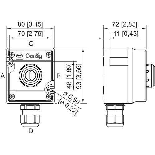 Befehlsgerätesystem 8040/1180X15L#244945