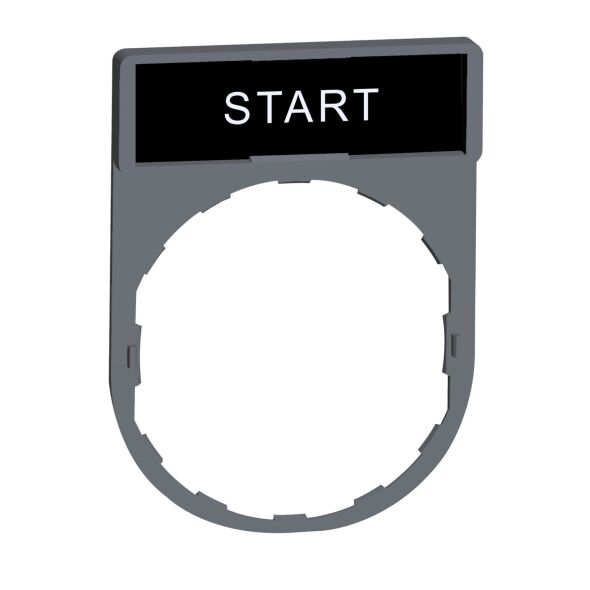 Schildträger 30x40mm ZBY2303C0 Schildträger 30x40mm ZBY2303C0