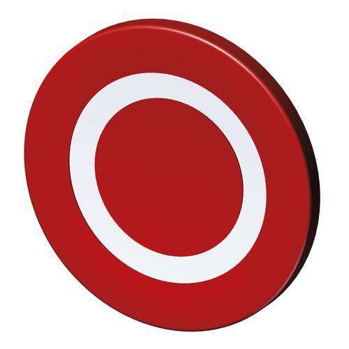 Tastenschild Tastenschild rt 0