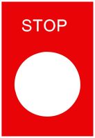 Anzeigeschild ZB2BY2304
