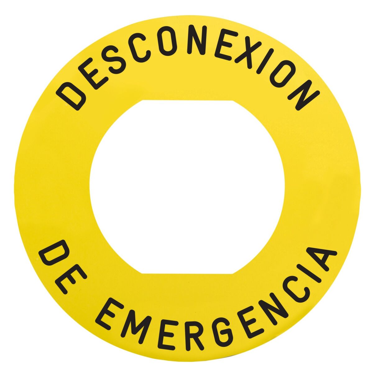 Schild für Not-Aus ZBY9460M