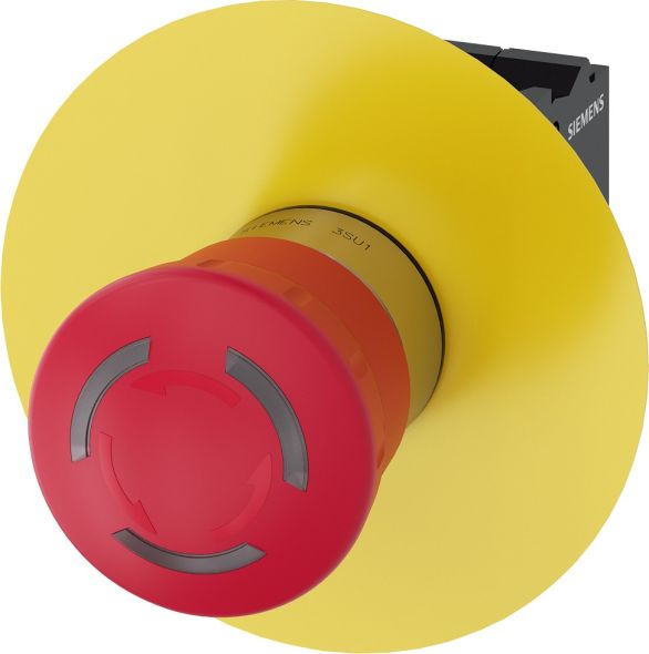 Not-Halt-Pilzdrucktaster 3SU1152-1HB20-3PF0