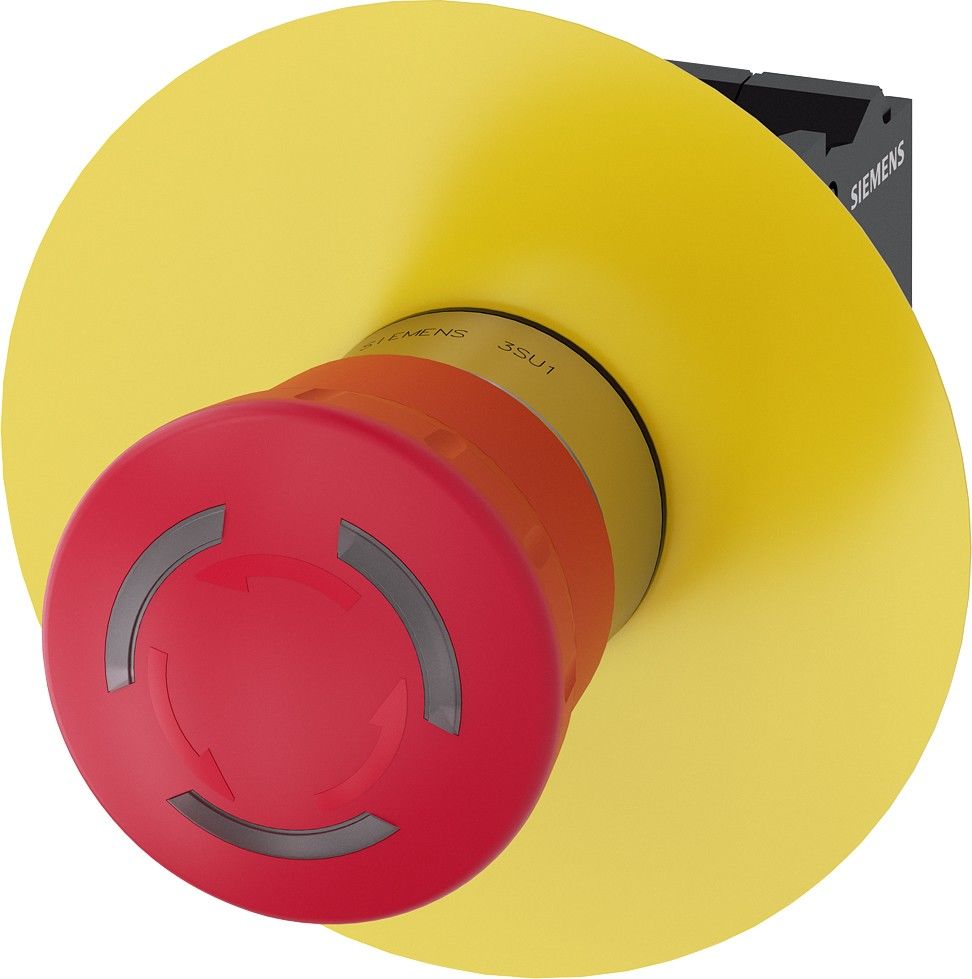 Not-Halt-Pilzdrucktaster 3SU1152-1HB20-3PF0