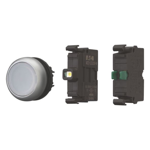 Leuchtdrucktaste RMQ-Titan M22-DL-W-K10LED-BVP Leuchtdrucktaste RMQ-Titan M22-DL-W-K10LED-BVP