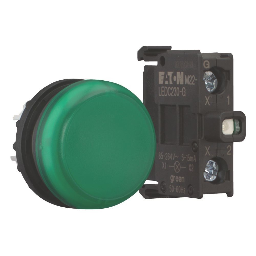 Komplettgerät Leuchtmelder M22-L-G-LEDC230-BVP