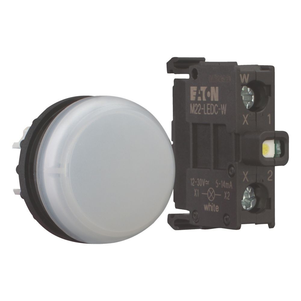 Komplettgerät Leuchtmelder M22-L-W-LEDC-BVP