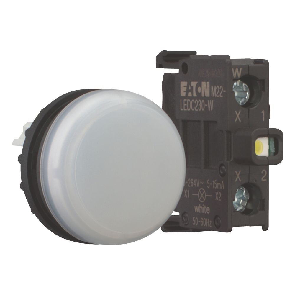 Komplettgerät Leuchtmelder M22-L-W-LEDC230-BVP