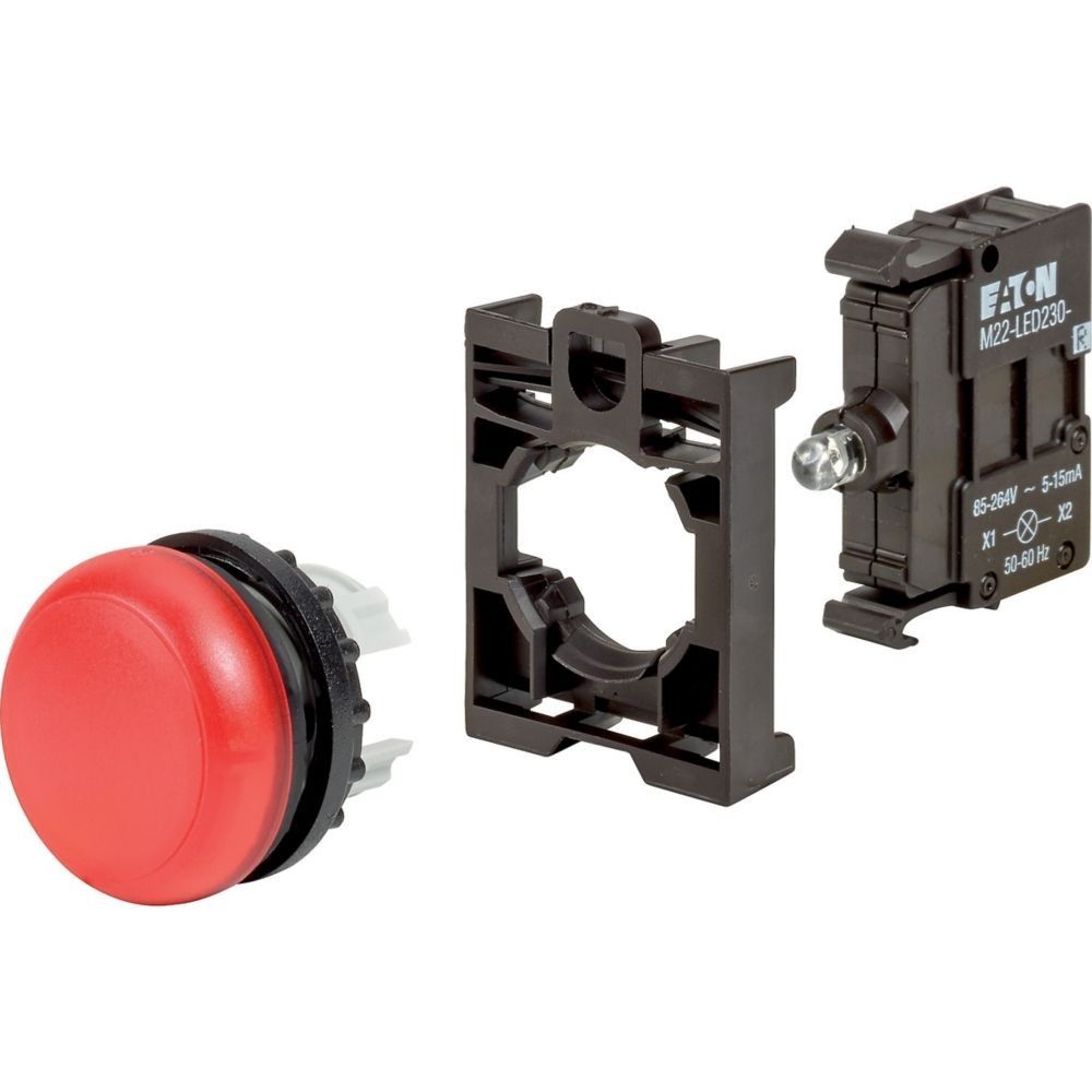 Leuchtmelder Komplettgerät M22-L-R-LED230-BVP Leuchtmelder Komplettgerät M22-L-R-LED230-BVP