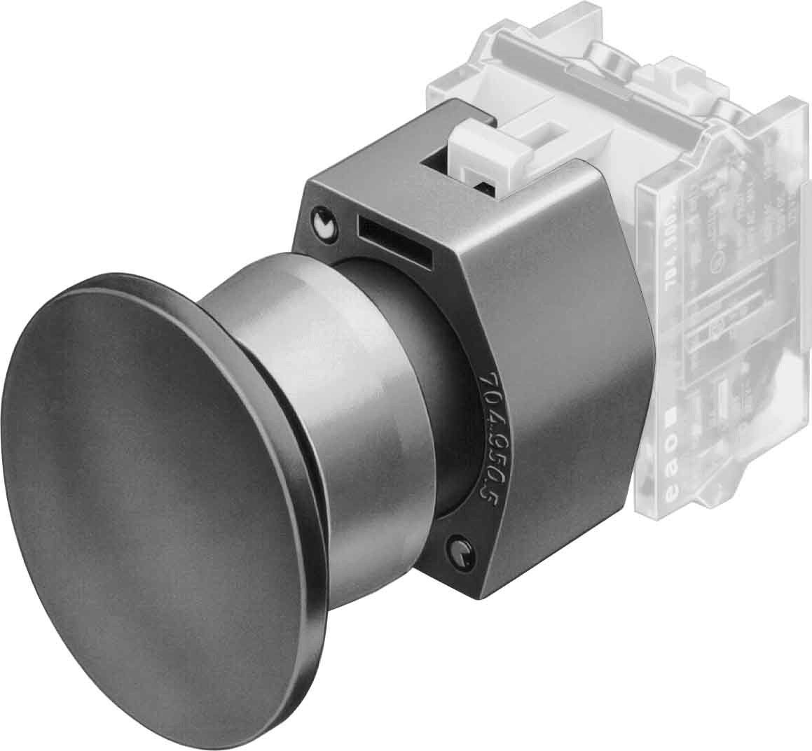 Pilzdrucktasten-Vorsatz 704.071.4